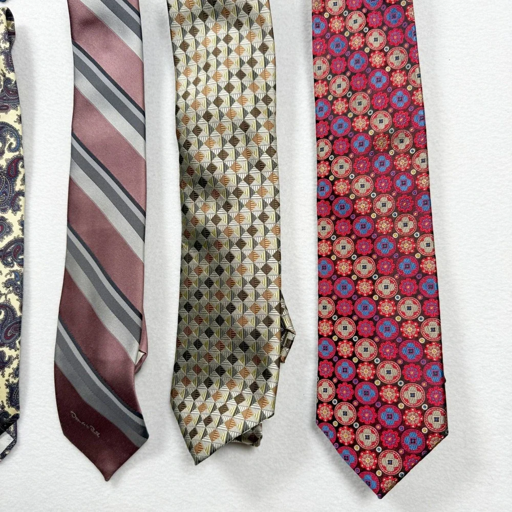 Vintage‎ Designer Ties (Lot of 10 ) - Givenchy Dior YSL Steffano Ricci Valentino